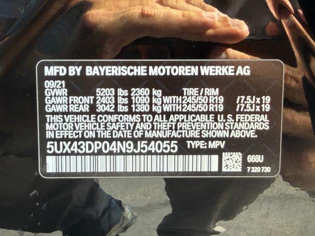 2022 BMW X3 sDrive30i