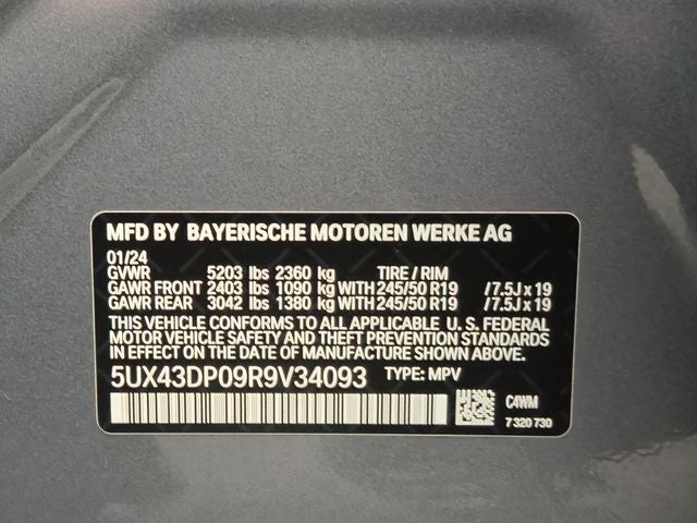 2024 BMW X3 sDrive30i