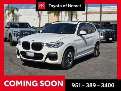 2019 BMW X3 sDrive30i