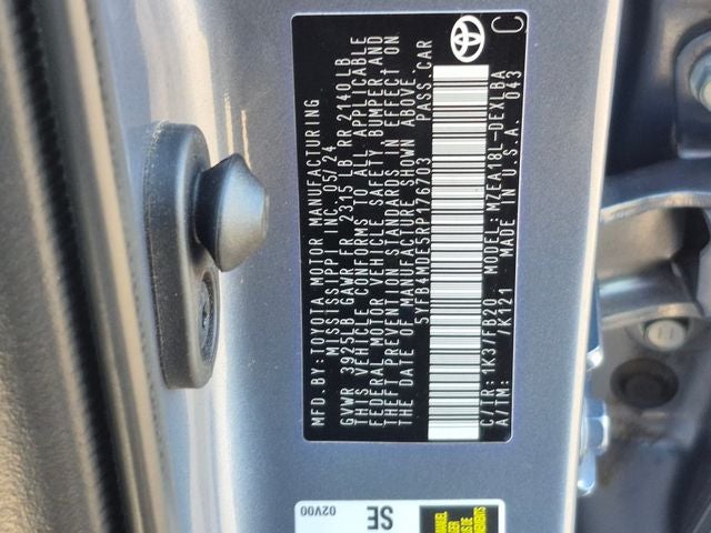 2024 Toyota COROLLA LE