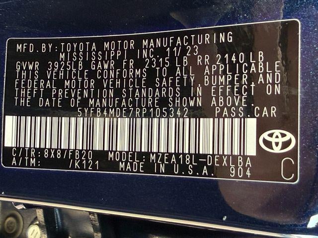 2024 Toyota Corolla LE