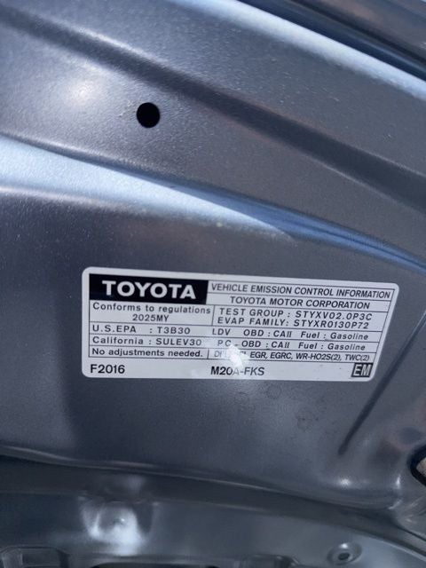 2025 Toyota COROLLA LE