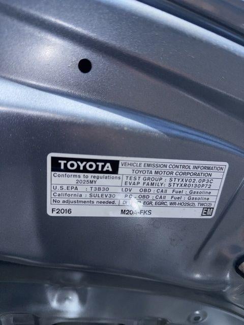 2025 Toyota COROLLA LE