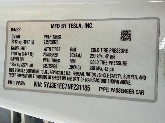 2022 Tesla Model 3 Performance
