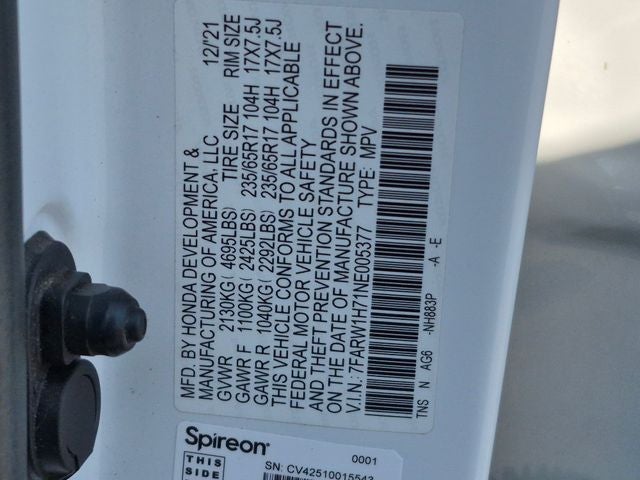 2022 Honda CR-V Special Edition