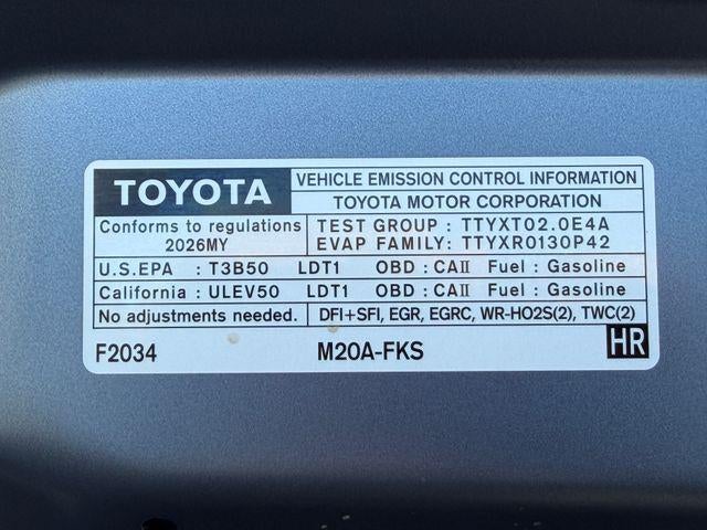 2026 Toyota Corolla Cross L