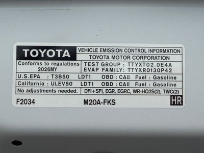 2026 Toyota Corolla Cross L