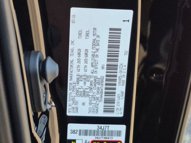 2026 Toyota Sequoia Platinum