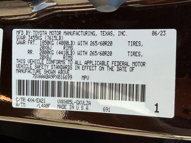 2023 Toyota Sequoia Limited