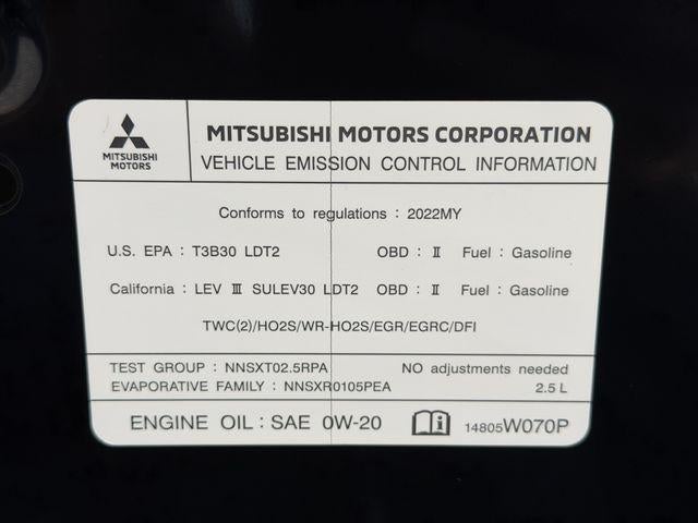 2022 Mitsubishi Outlander SEL