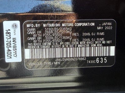 2022 Mitsubishi Outlander SEL