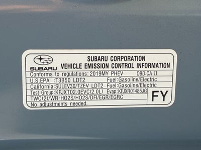 2019 Subaru Crosstrek Hybrid
