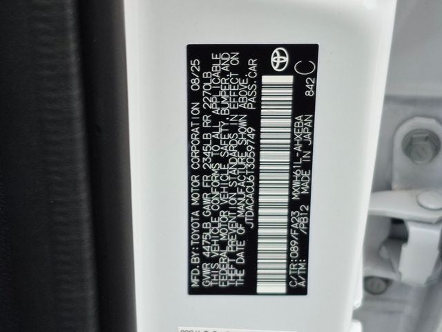 2026 Toyota PRIUS SE SE