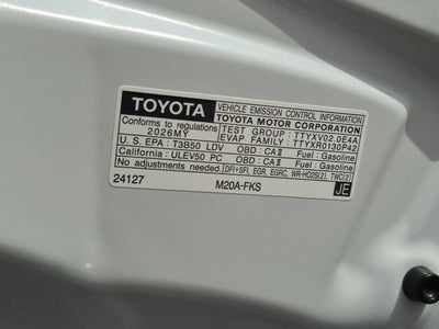 2026 Toyota Corolla LE