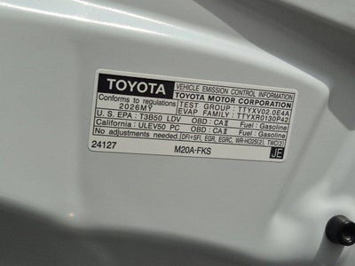 2026 Toyota Corolla LE