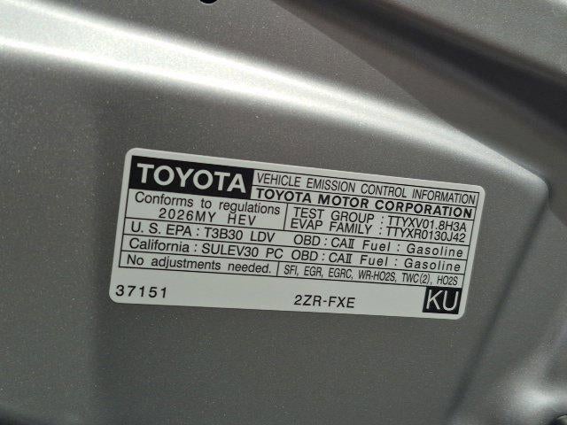 2026 Toyota Corolla Hybrid LE