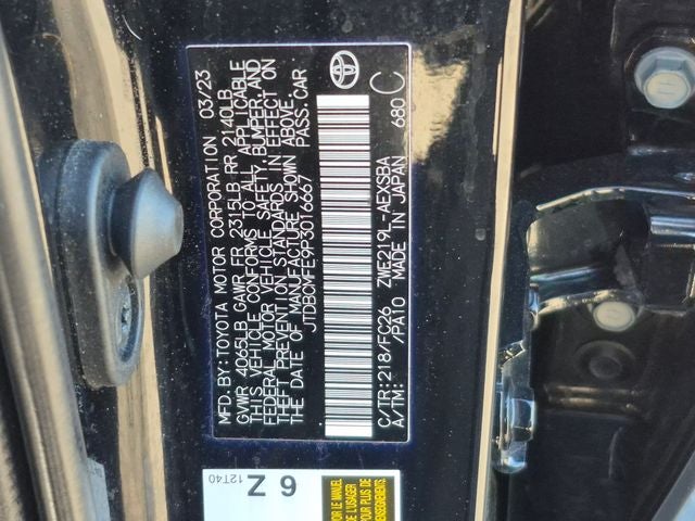 2023 Toyota Corolla Hybrid SE