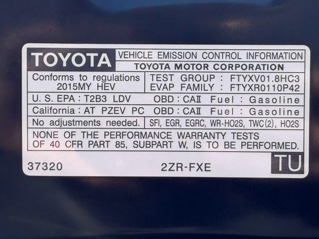 2015 Toyota PRIUS Two