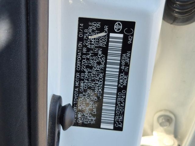 2014 Toyota PRIUS Two