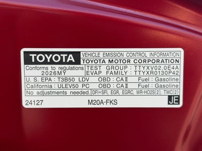 2026 Toyota Corolla SE