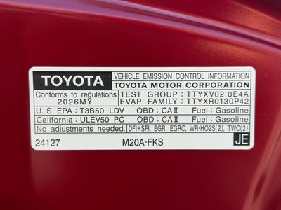 2026 Toyota Corolla SE