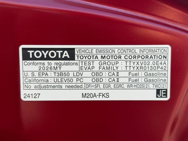 2026 Toyota Corolla SE