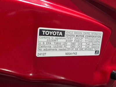 2026 Toyota Corolla SE