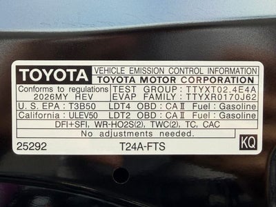 2026 Toyota Land Cruiser Base