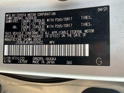 2021 Toyota 4RUNNER TRD Off-Road Premium
