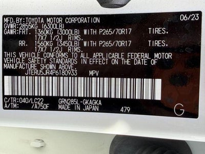 2023 Toyota 4Runner TRD Off-Road Premium