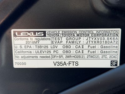2018 Lexus LS 500 Base