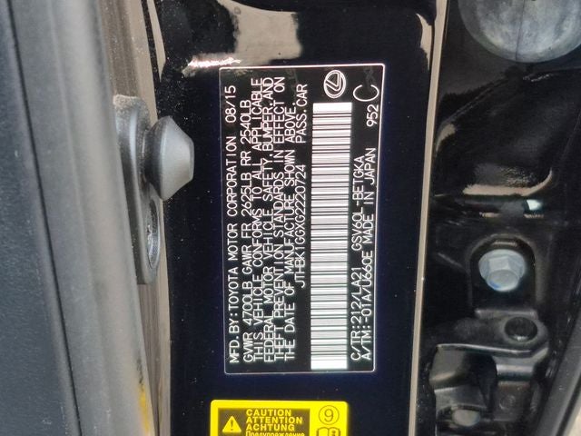 2016 Lexus ES 350 350