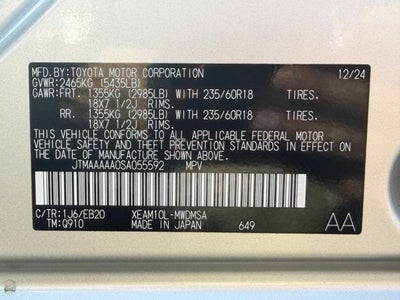 2025 Toyota bZ4X XLE