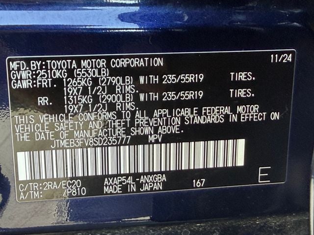 2025 Toyota RAV4 XSE AWD XSE