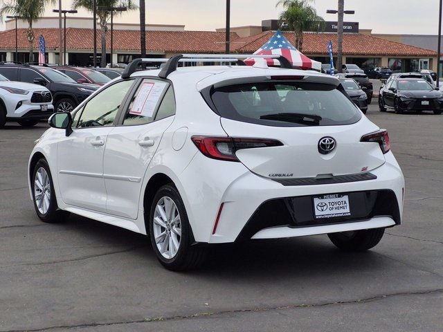 2025 Toyota COROLLA HATCHBACK SE