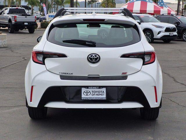 2025 Toyota COROLLA HATCHBACK SE
