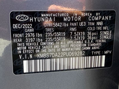 2023 Hyundai Santa Fe Limited