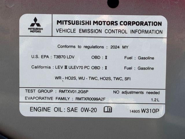 2024 Mitsubishi Mirage ES