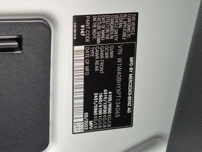 2023 Mercedes-Benz Sprinter Crew 144 WB High Roof