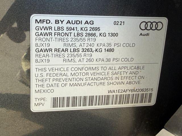 2021 Audi Q5 e 55 Premium quattro