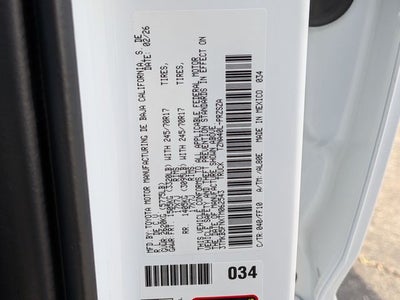 2026 Toyota Tacoma SR5