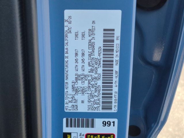 2026 Toyota Tacoma SR5