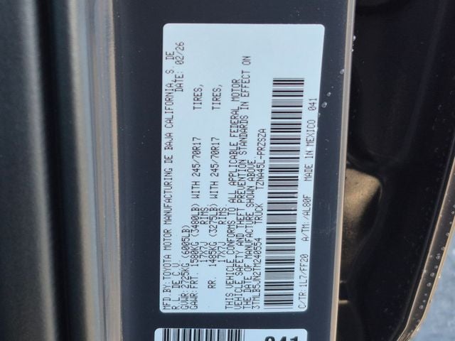 2026 Toyota Tacoma SR5