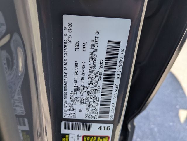 2026 Toyota Tacoma SR5
