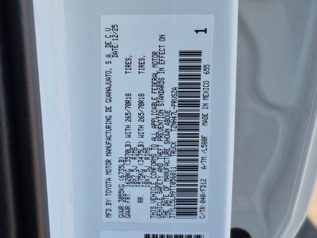 2026 Toyota Tacoma i-FORCE MAX Tacoma TRD Off-Road