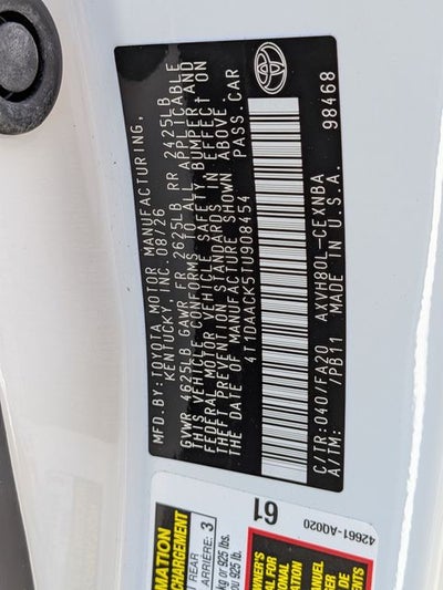2026 Toyota Camry LE