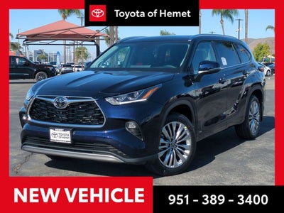 2026 Toyota Highlander Hybrid Platinum