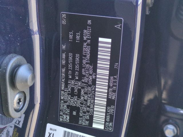 2026 Toyota Highlander Hybrid Platinum