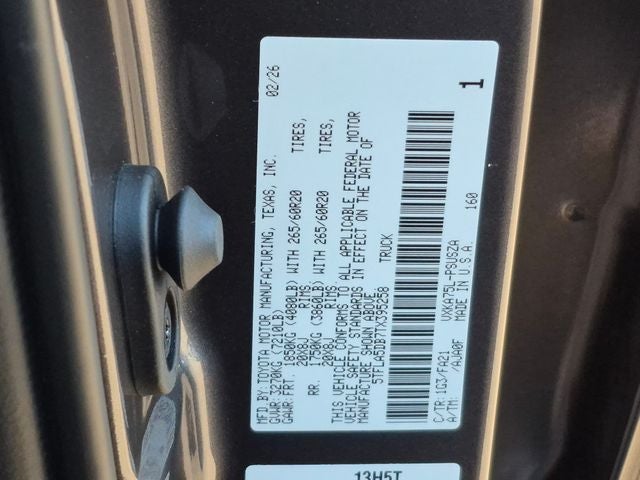 2026 Toyota Tundra SR5