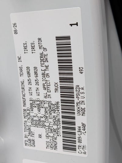 2026 Toyota Tundra i-FORCE MAX Tundra 1794 Edition